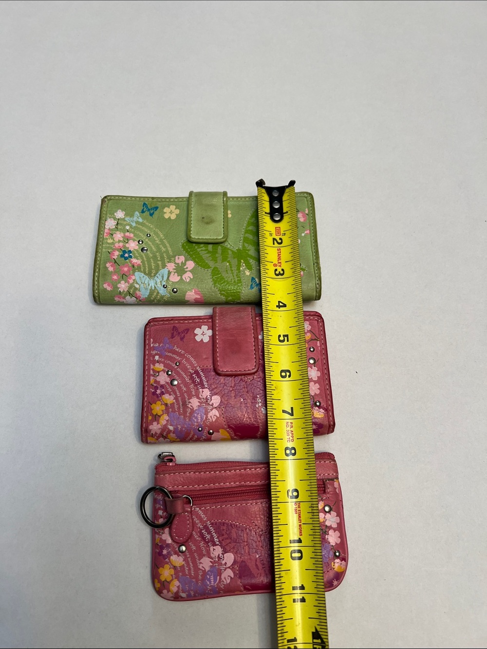 Y2K VINTAGE FOSSIL BUTTERFLY BUNDLE SHOULDER BAG SMALL WALLETS KEY CHARM - Picture 13 of 16